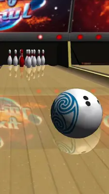 Galaxy Bowling ™ 3D HD android App screenshot 0