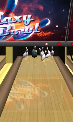 Galaxy Bowling ™ 3D HD android App screenshot 1