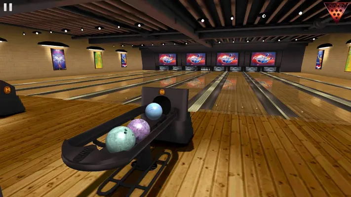 Galaxy Bowling ™ 3D HD android App screenshot 2